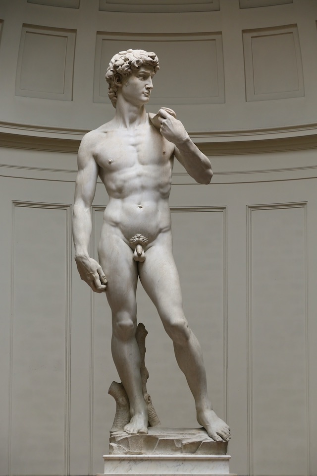 statue of David by Michaelangelo